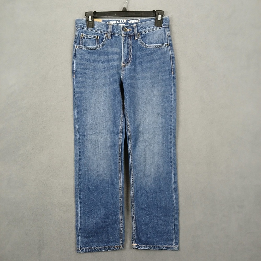 Roebuck & Co Heritage Supply Company Straight Jeans‎ Boys 12 Blue Denim Cotton